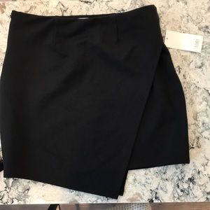 Tobi black assymetrical skirt